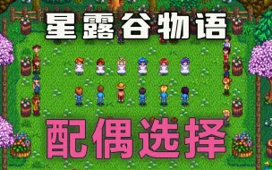 Download Video: 【星露谷物语】闲聊配偶的选择问题