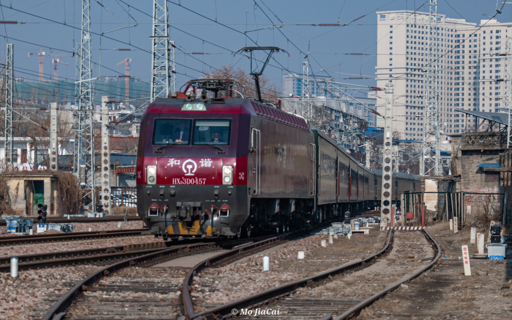 【cr摄影】运城工务段内拍摄k2665进运城站