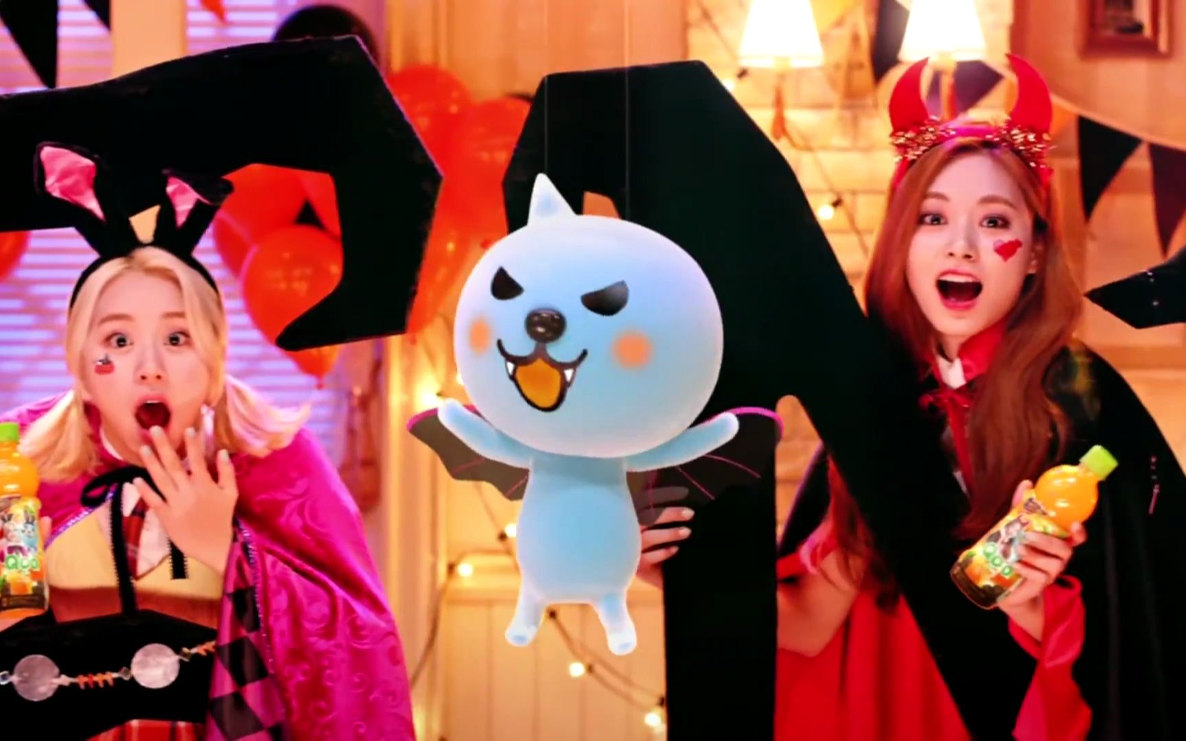 【日本可口可乐公司广告】本鸟AI高清修复 酷儿+TWICE  Let's Halloween 篇哔哩哔哩bilibili