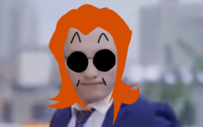 活动作品噩梦超人苦笑大厨子手书questionmark