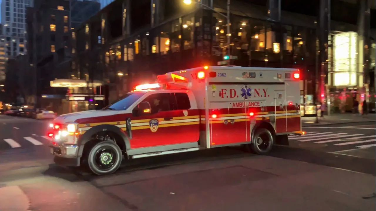 paramedics ambulances responding | new york