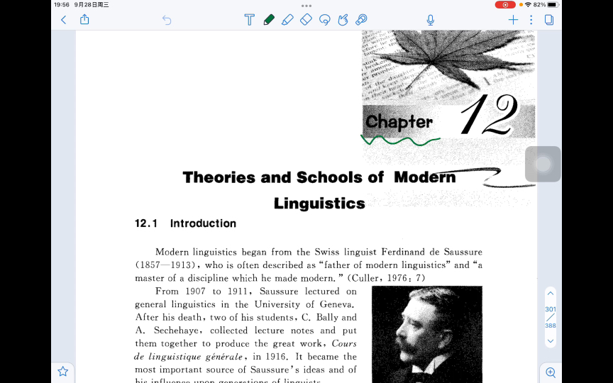 [图]胡壮麟《语言学教程》Chapter 12 Theories and Schools of Modern Linguistics 12.1-12.3