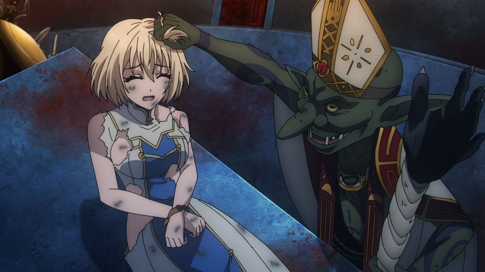 被哥布林抓住的公主,要被开发成矿卡了