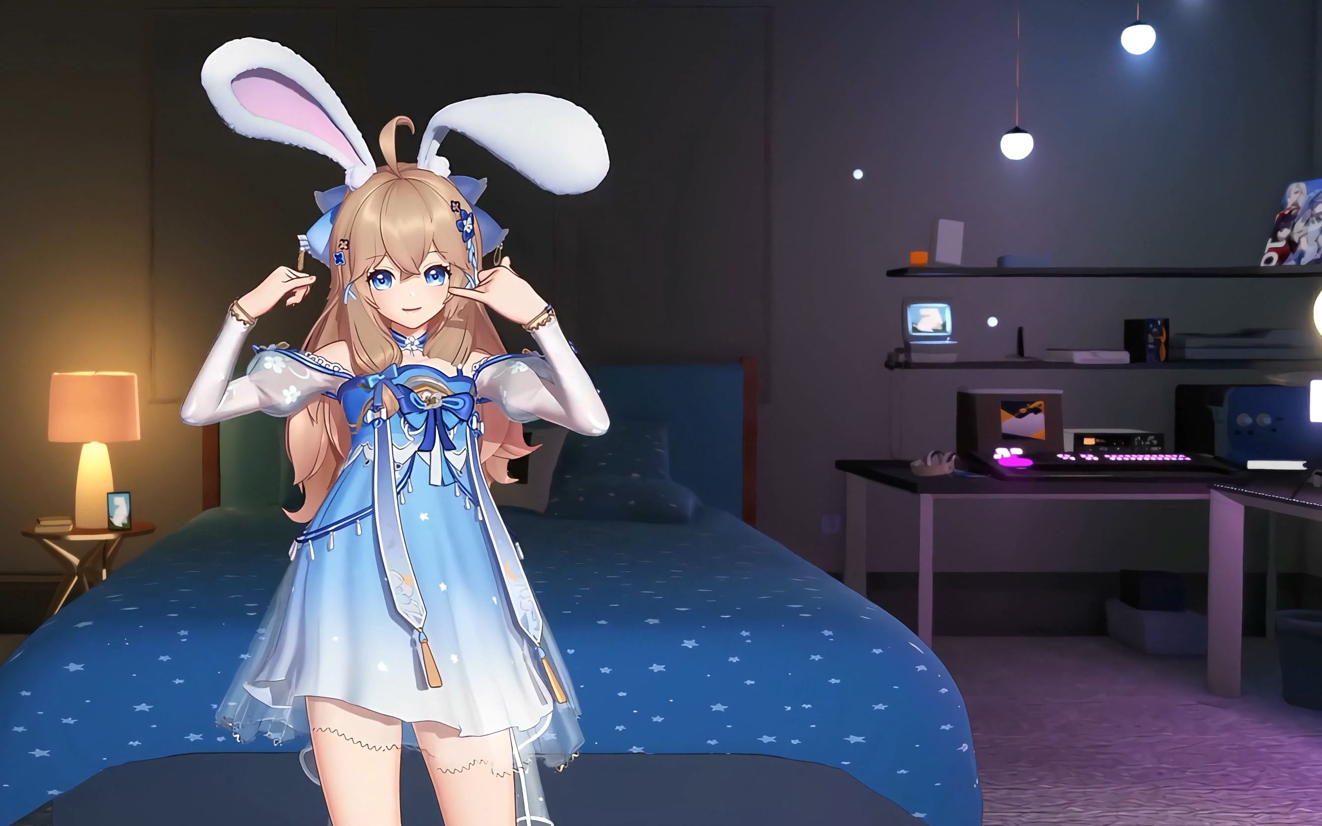 【超分辨率4k】嘉然 新模型 舞蹈《ring ring ring》