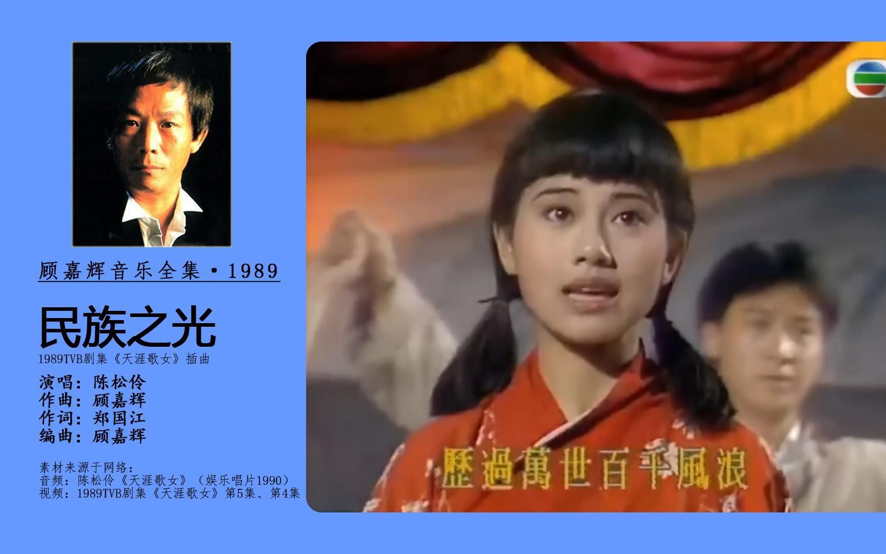 [图]顾嘉辉音乐全集·1989-民族之光（陈松龄）