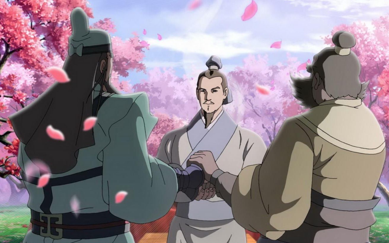 2009年中日联合制作大型历史题材动画《三国演义》 原画op和ed