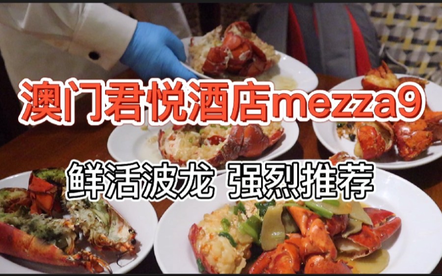 【澳门君悦酒店mezza9】640元鲜活龙虾任吃,实名制推荐哔哩哔哩bilibili