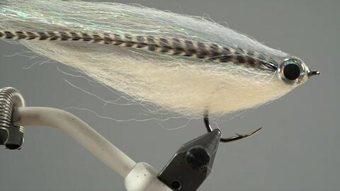 飞蝇毛钩绑制-Fly Tying Step by Step Tutorial Saltwater Streamer