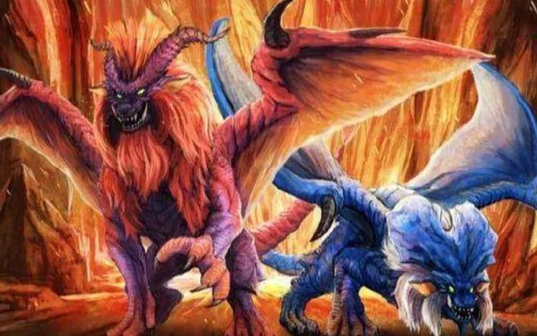 【怪猎】炎王龙炎妃龙,夫妻双双把家还_哔哩哔哩 (゜-゜)つロ 干杯