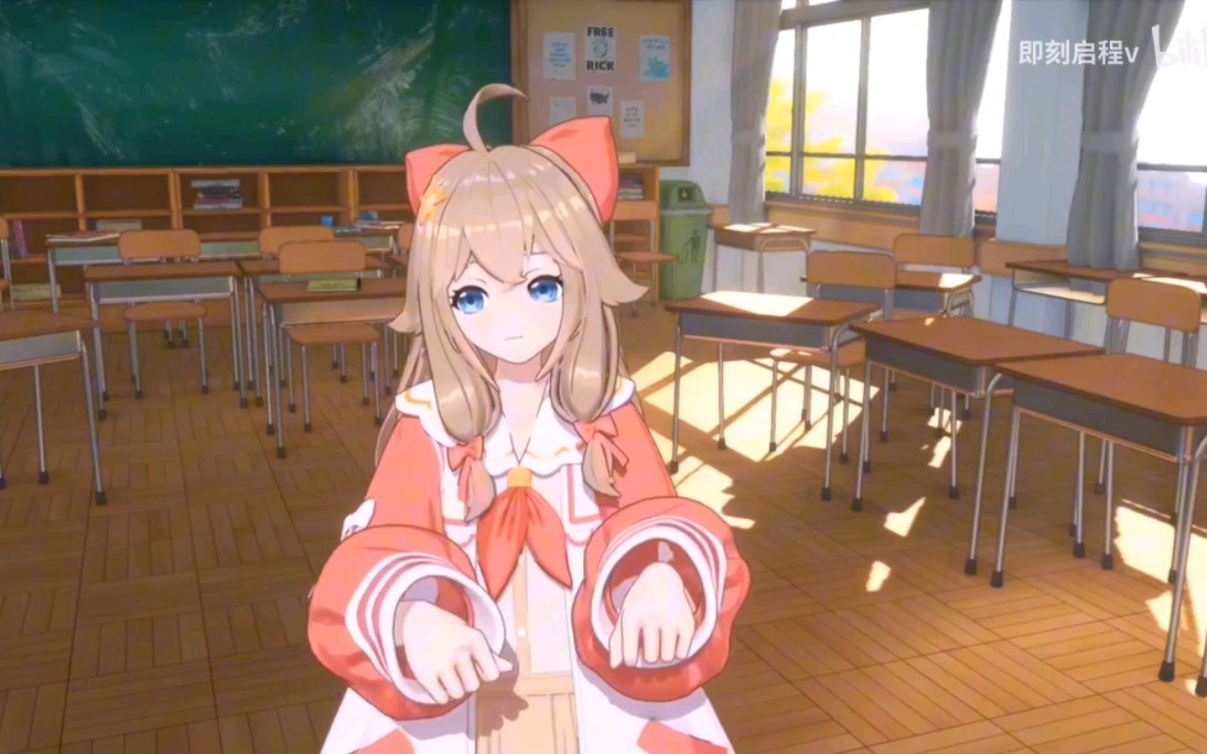 可爱嘉然学狗狗和猫猫叫