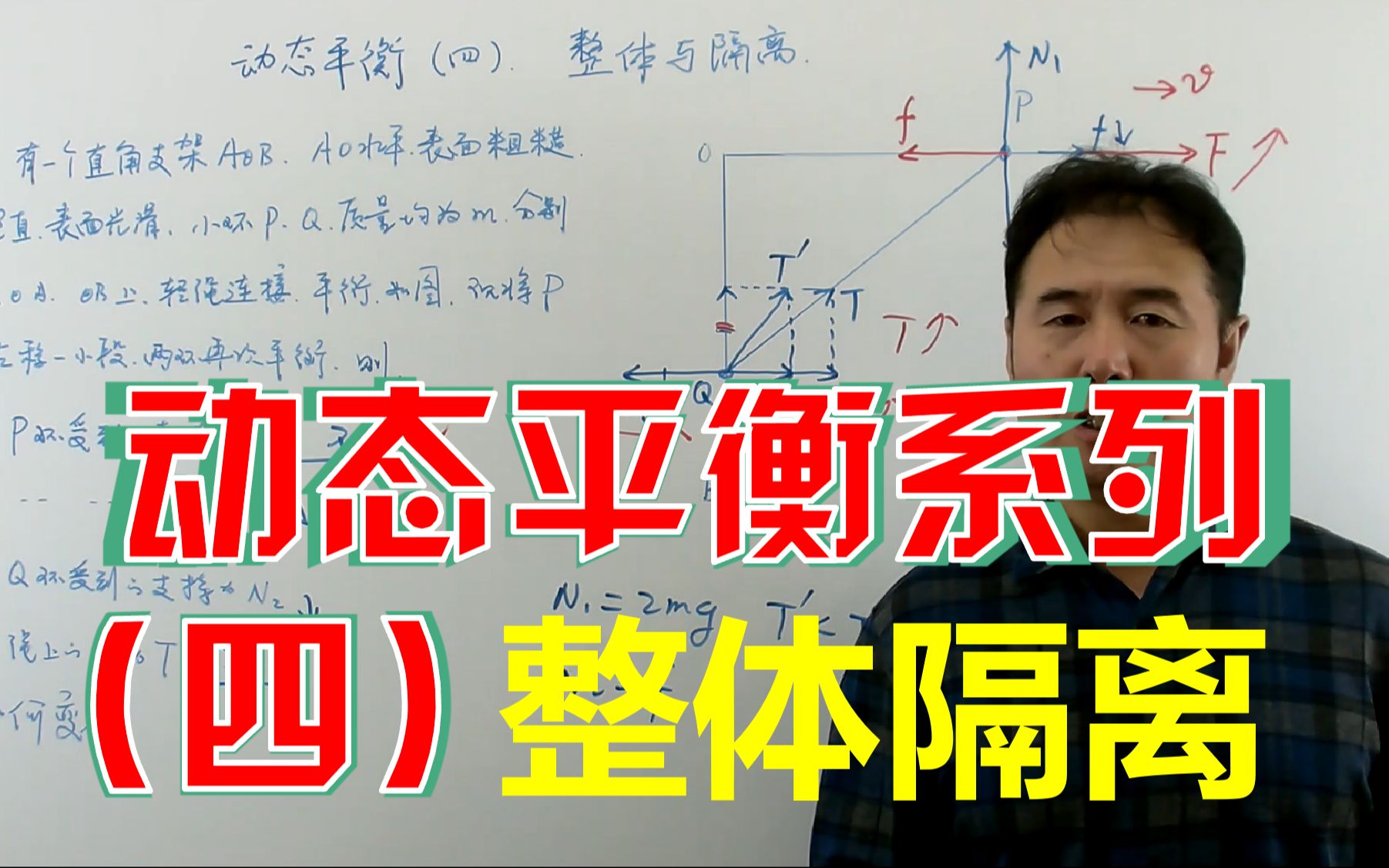 [图]动态平衡解法大全（四）——整体隔离