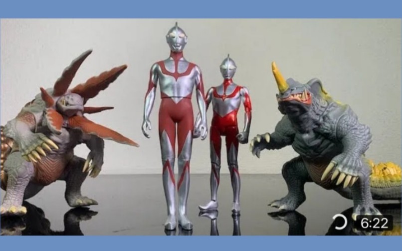 youtube搬运新奥特曼周边评测电影怪兽系列内隆嘎加勃拉新奥特曼真相