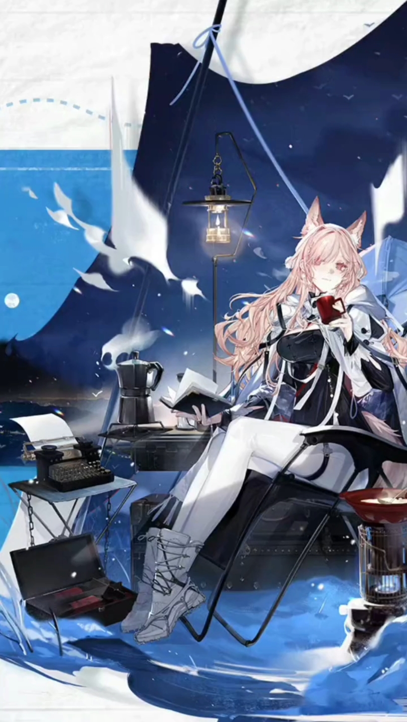明日方舟 【新增服饰】一一字句中的雪原 - 鸿雪!