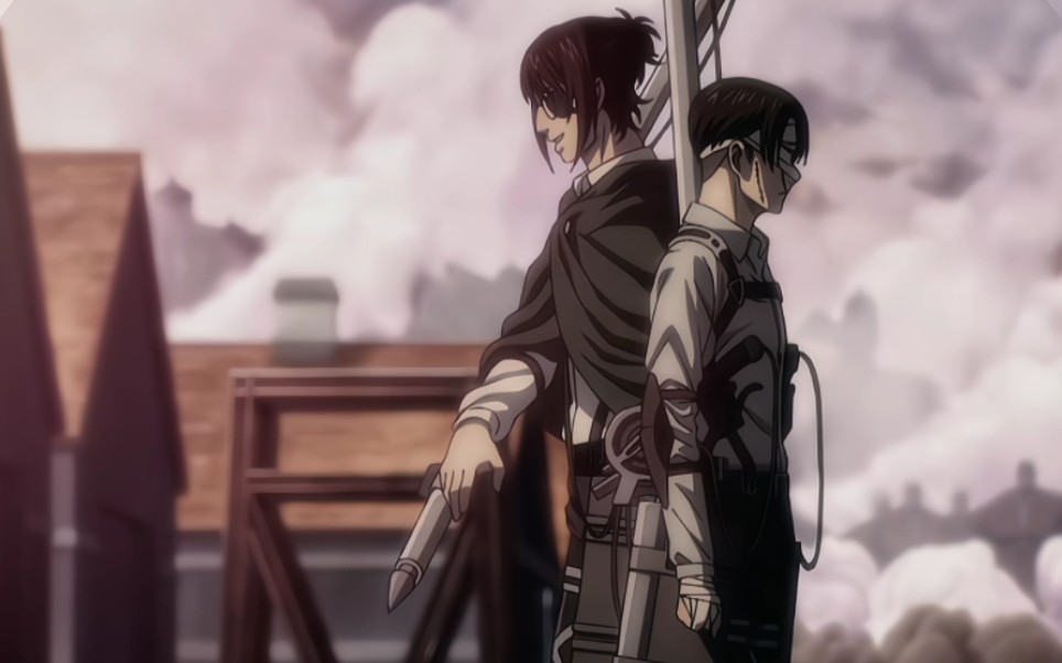 【韩吉】"这下轮到我了,利威尔"