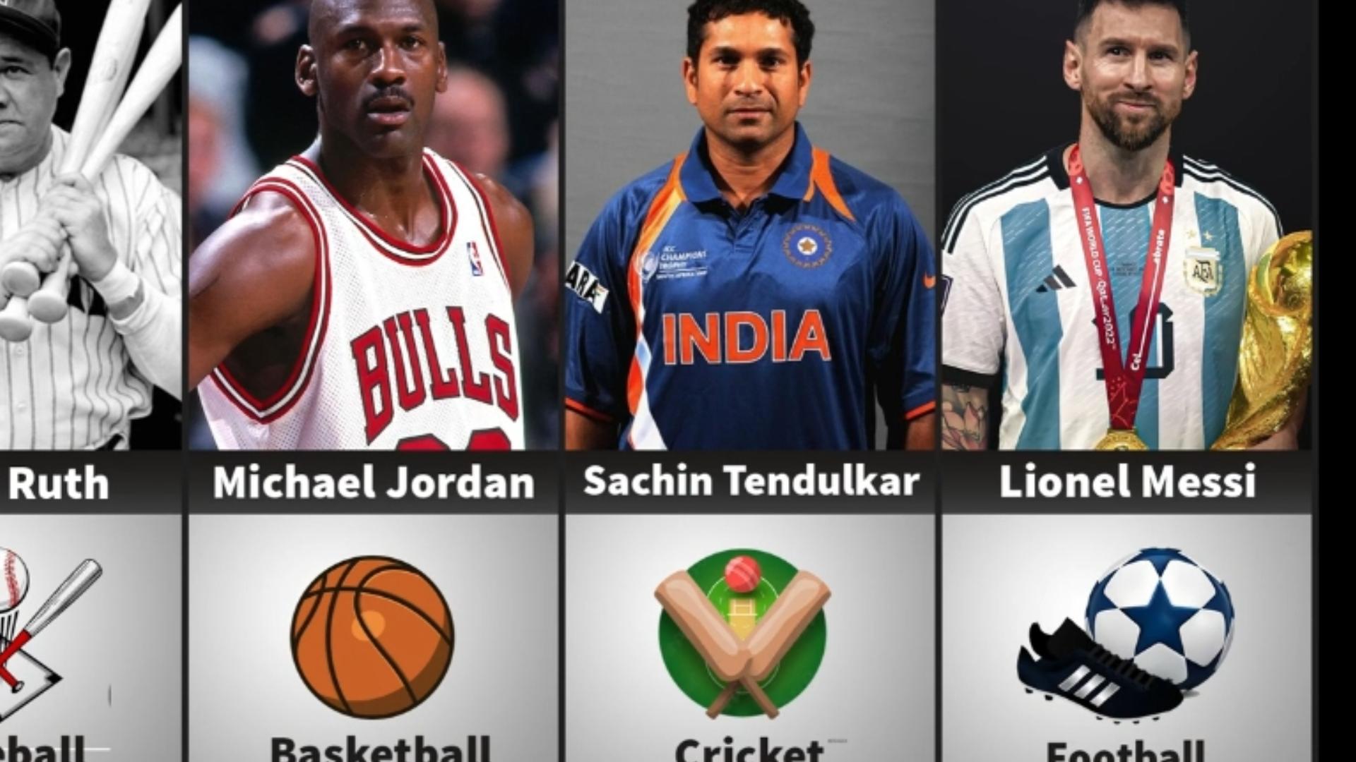 那些体育运动的goat(历史最佳)们!