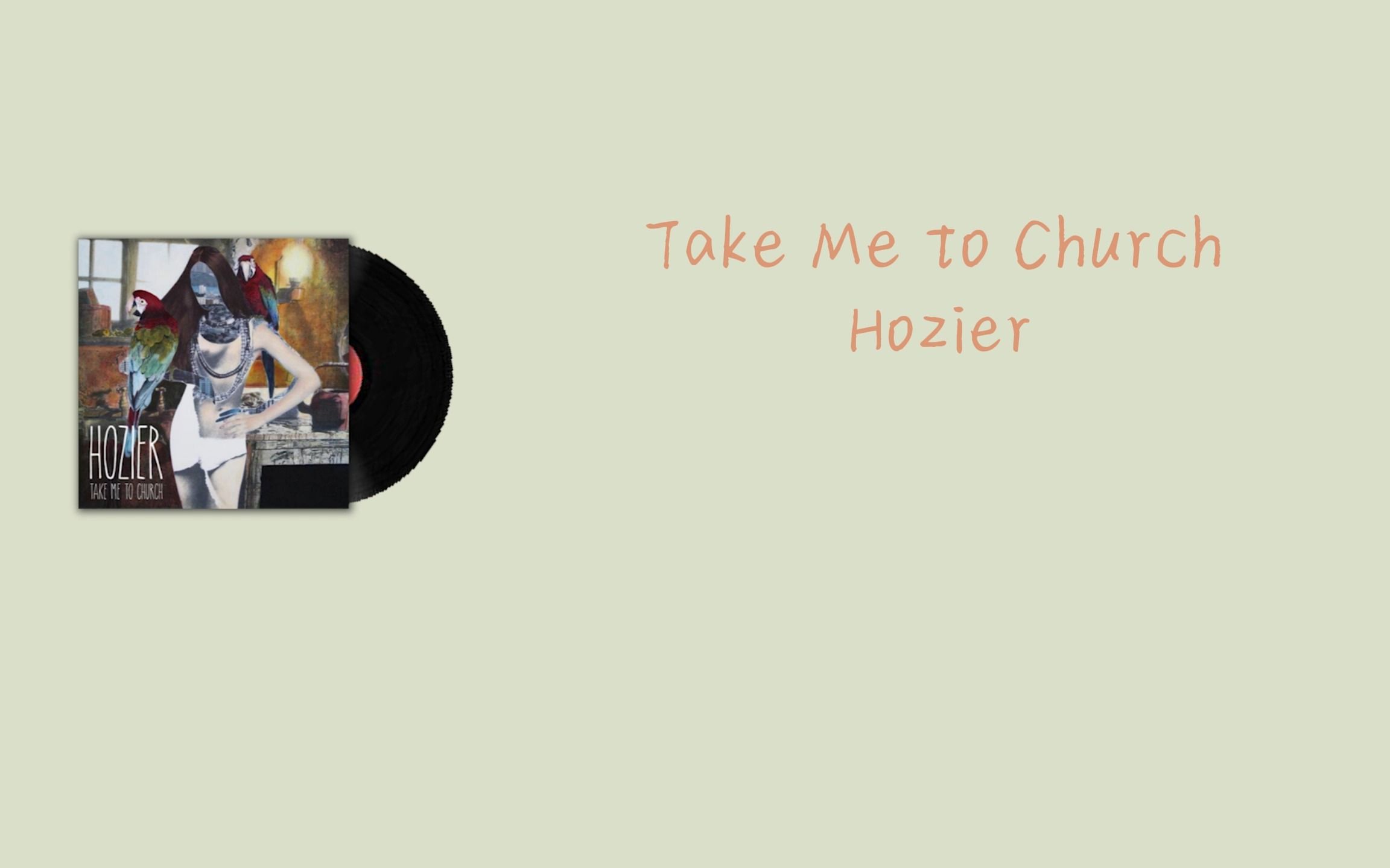 [图]【Hozier】当Hozier对你清唱Take Me to Church时