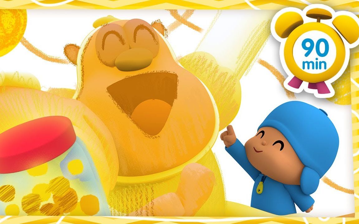 【pocoyo and nina 】-pocoyo and the colour mons
