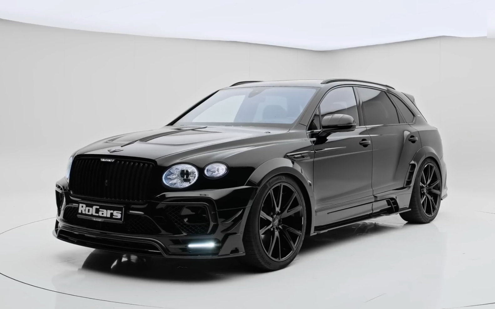 迈锐莎黑武士宾利添越,是你喜欢的大玩具吗?