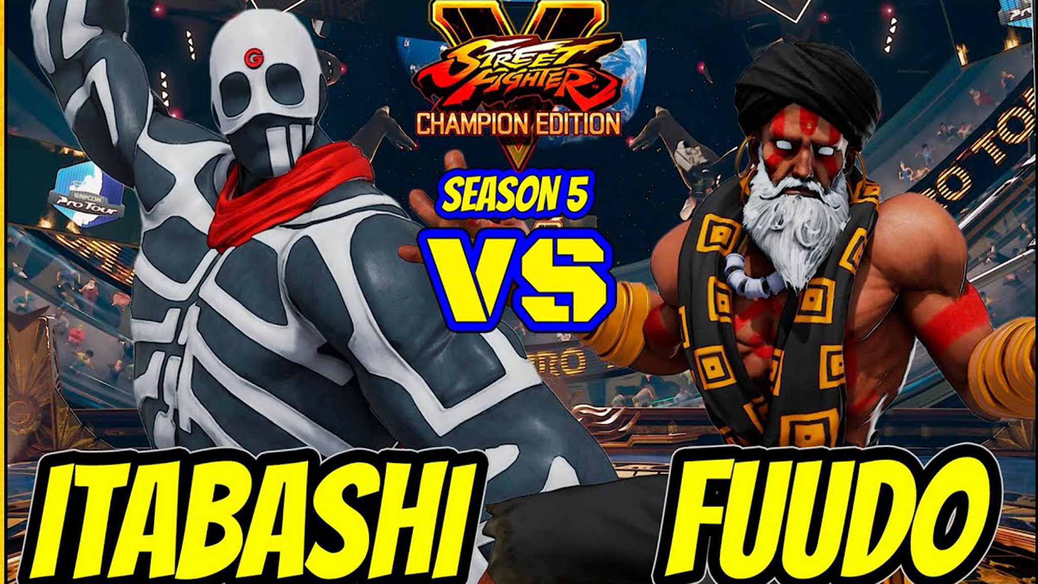 街霸5:板桥(极)vs 福多(达尔西姆)