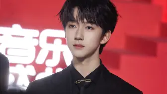 有些人，站在那里就是一道风景 东方风云榜红毯时代少年团贺峻霖focus