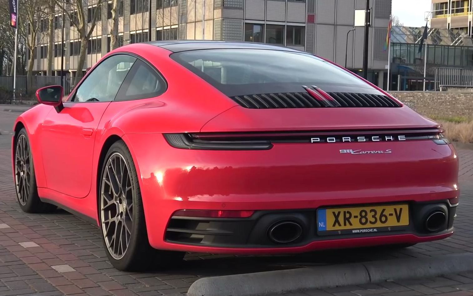 【2019 保时捷 911(992) carrera s】引擎启动!声浪!炸街!
