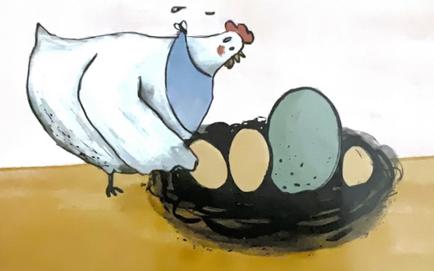 【儿童绘本故事】一枚奇怪的蛋