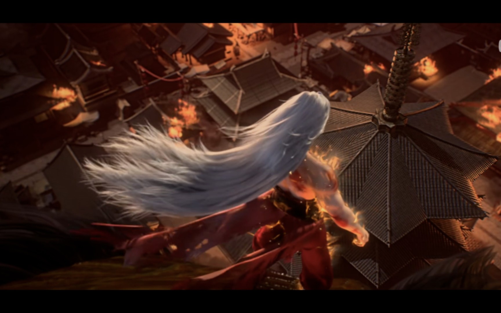 白发石昊帅呆了