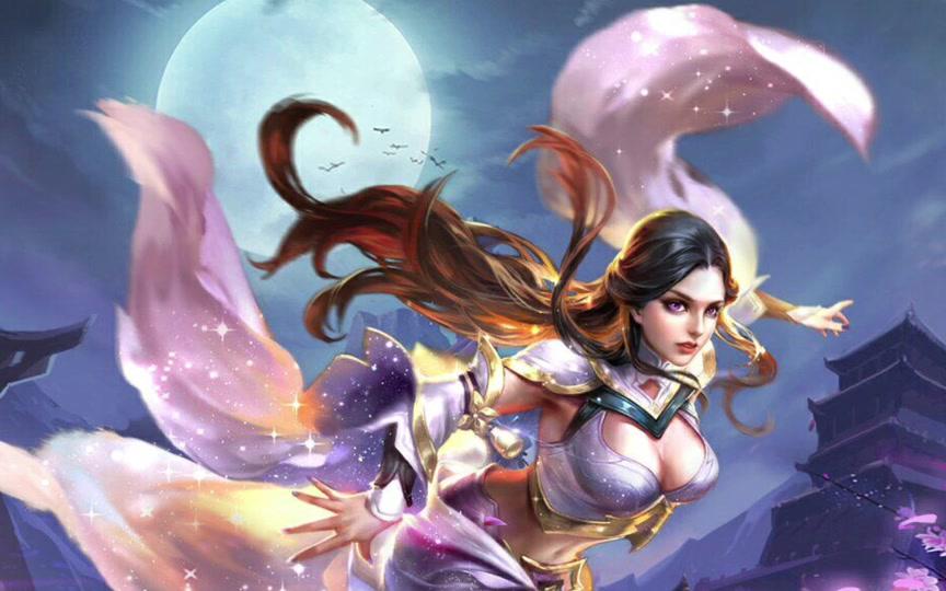 【王者荣耀】露娜紫霞仙子皮肤台词自配音(感冒版)