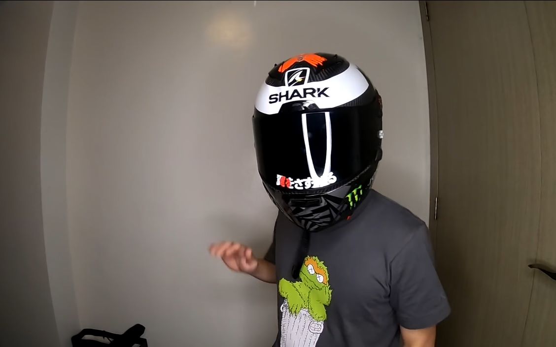 shark头盔racer洛伦佐同款开箱测评