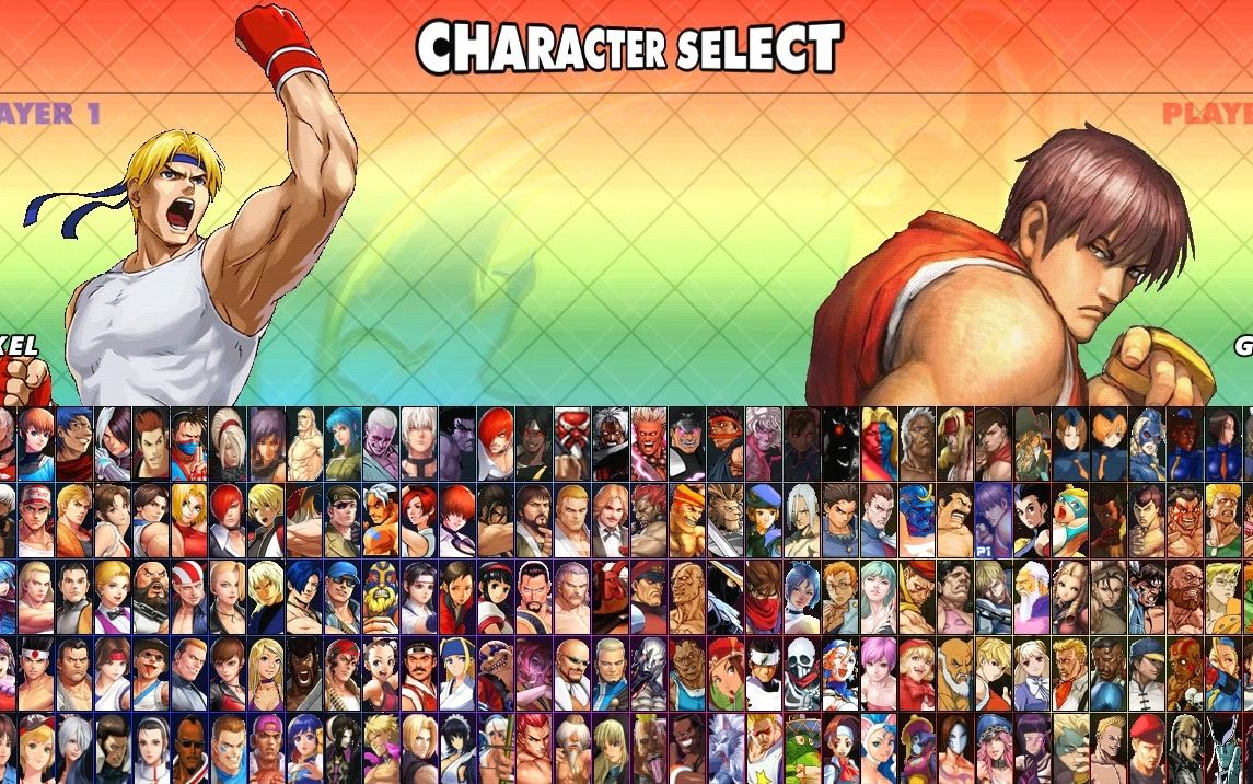 [图]CAPCOM VS SNK EVOLUTION KORE 怒之铁拳VS快打旋风！街机复古风再现！