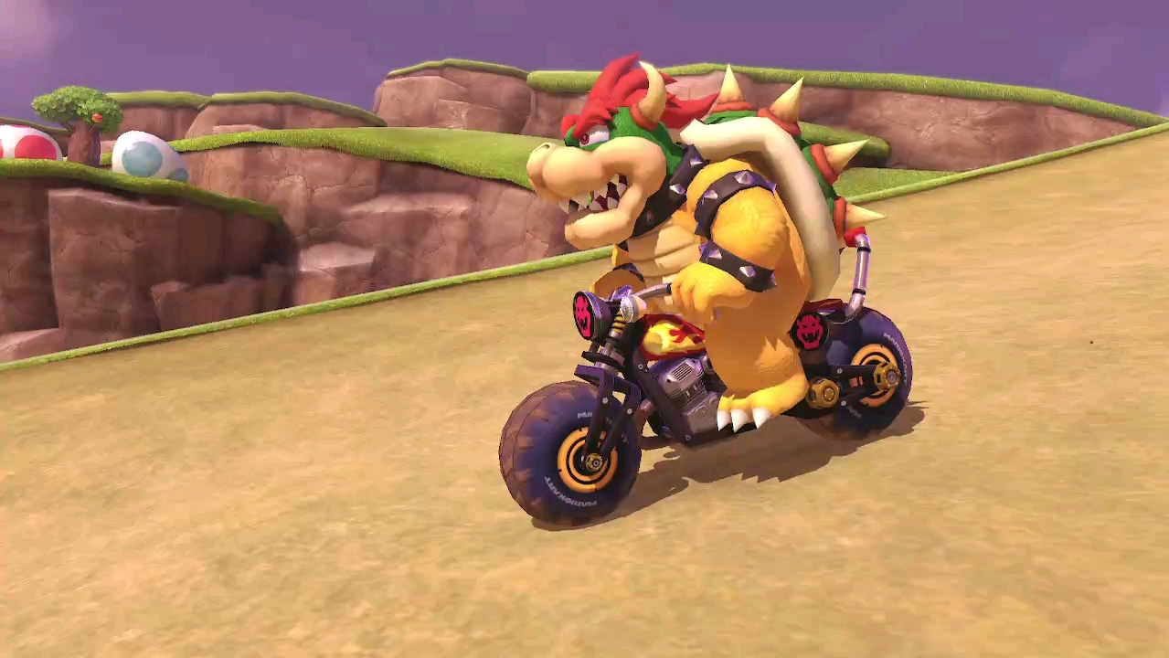 马里奥卡丁车8 树叶杯 耀西谷赛道精彩瞬间