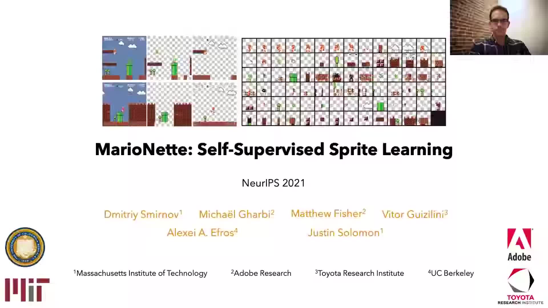 [图]MIT提出MarioNette：Self-Supervised Sprite Learning [游戏相关]| NeurIPS 2021