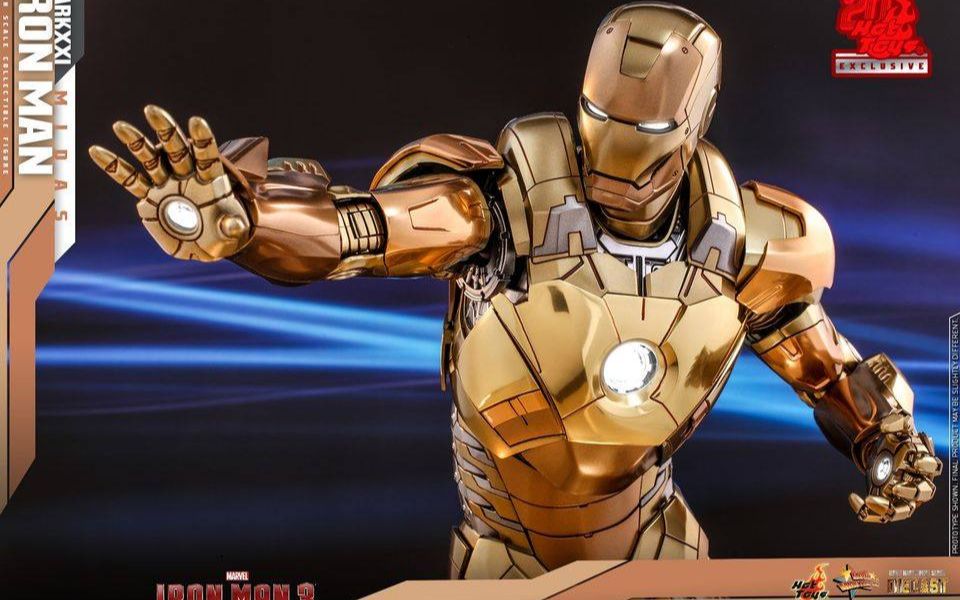 开箱hottoys16mms586压铸合金钢铁侠mk2120周年限定版