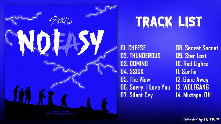 【Stray Kids】正规2辑《NOEASY》全专收录曲公开!哔哩哔哩bilibili