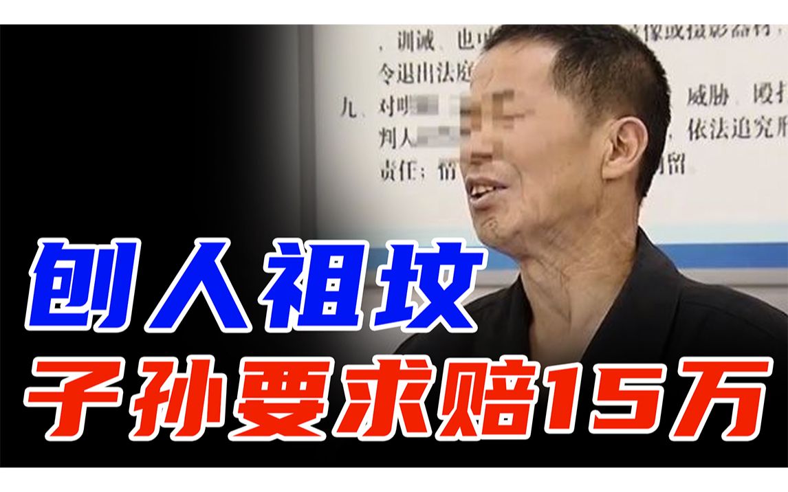 消失的祖坟,嫌疑人竟是自家长辈哔哩哔哩bilibili