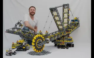 bagger 293 lego