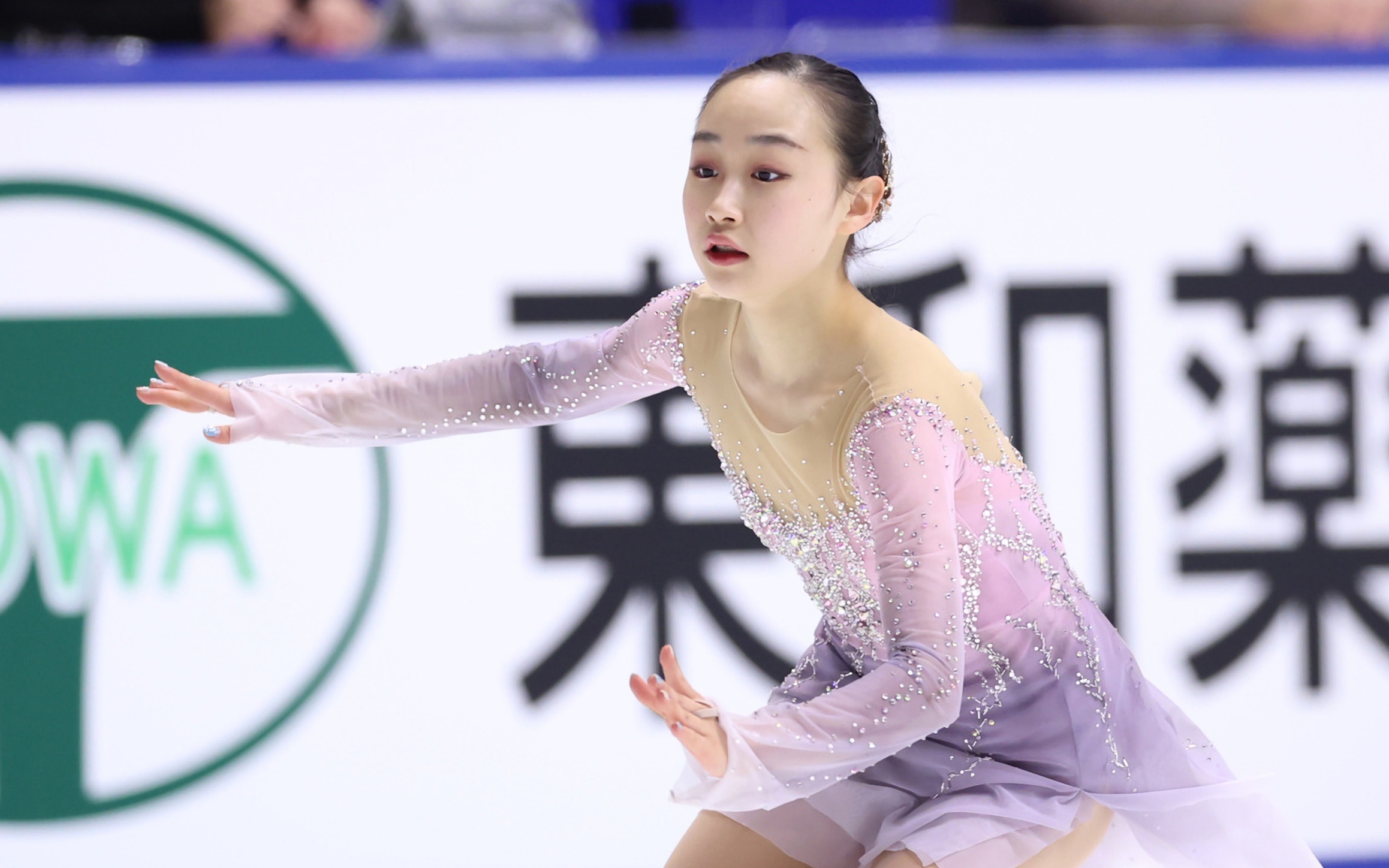 01) 2022日本锦标赛女单短节目 花样滑冰