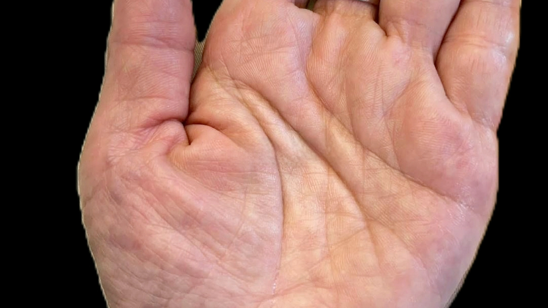 罕见的白手起家,身家千万的富豪手相,十分难得