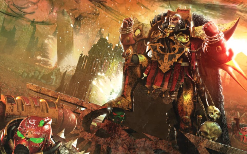 荷鲁斯叛乱:军团 安格隆的三卡车人誓要eg脆下道歉!