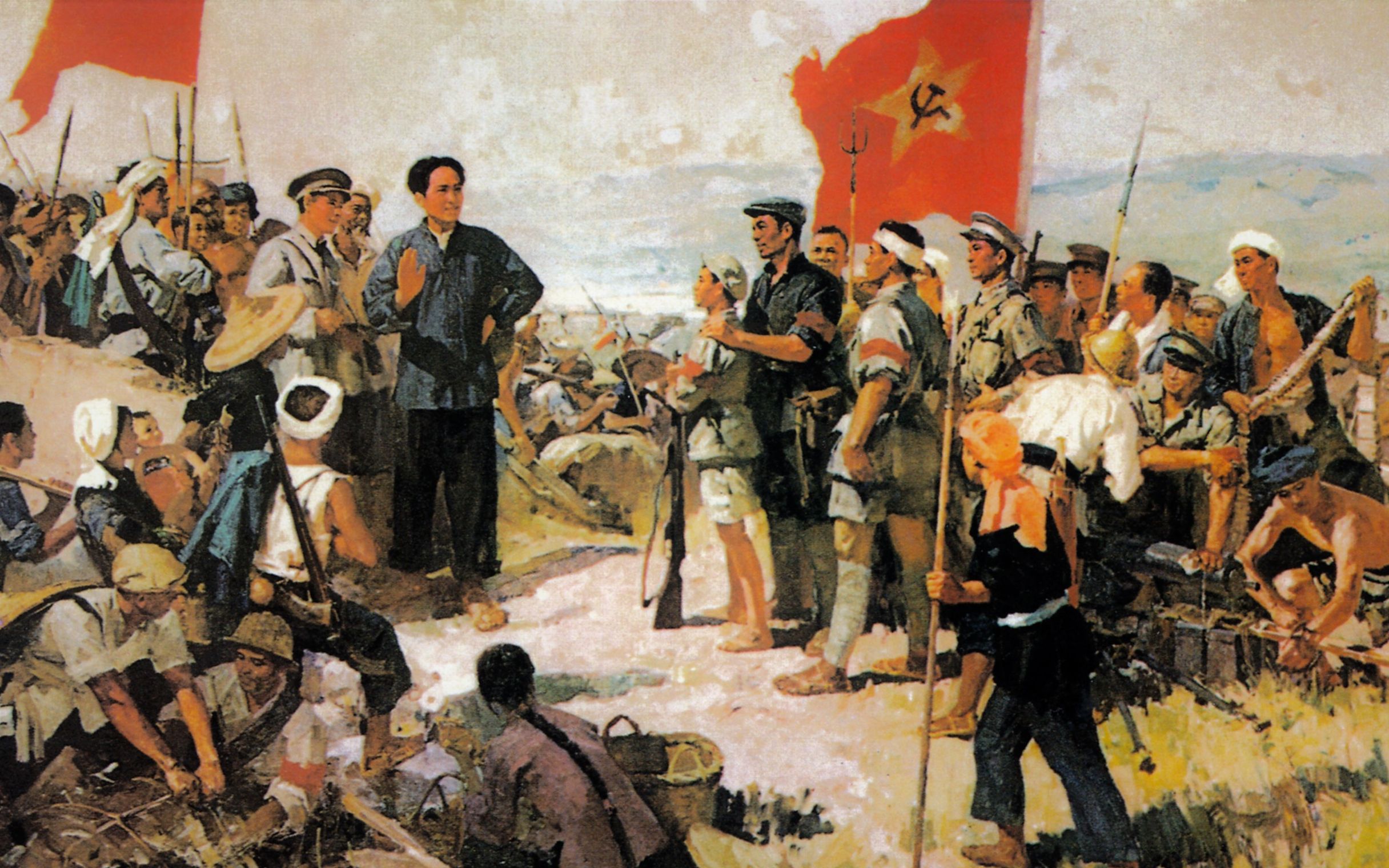 【红色歌曲】毛委员的游击战术