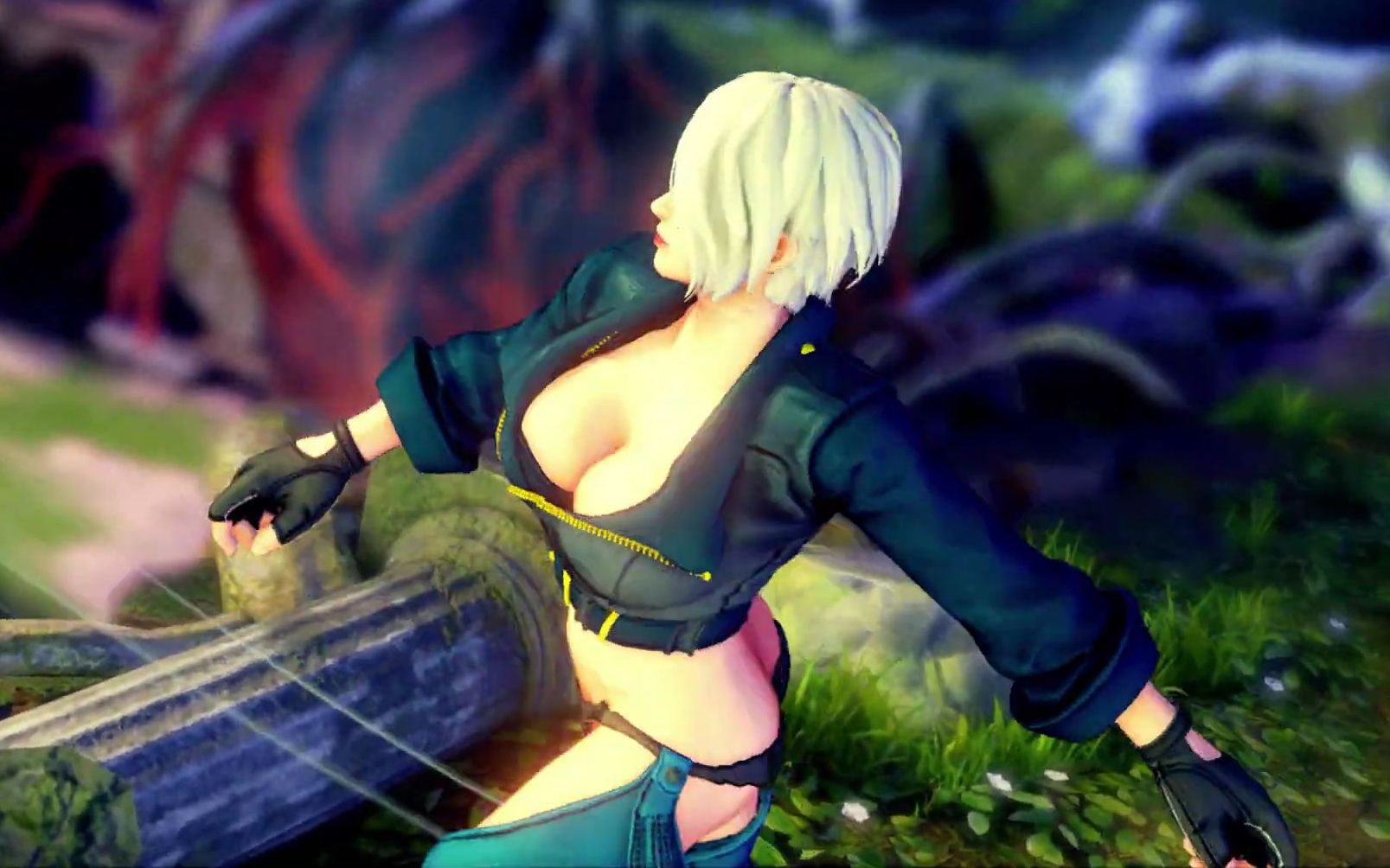 活动作品街霸5mod小樱vs春丽