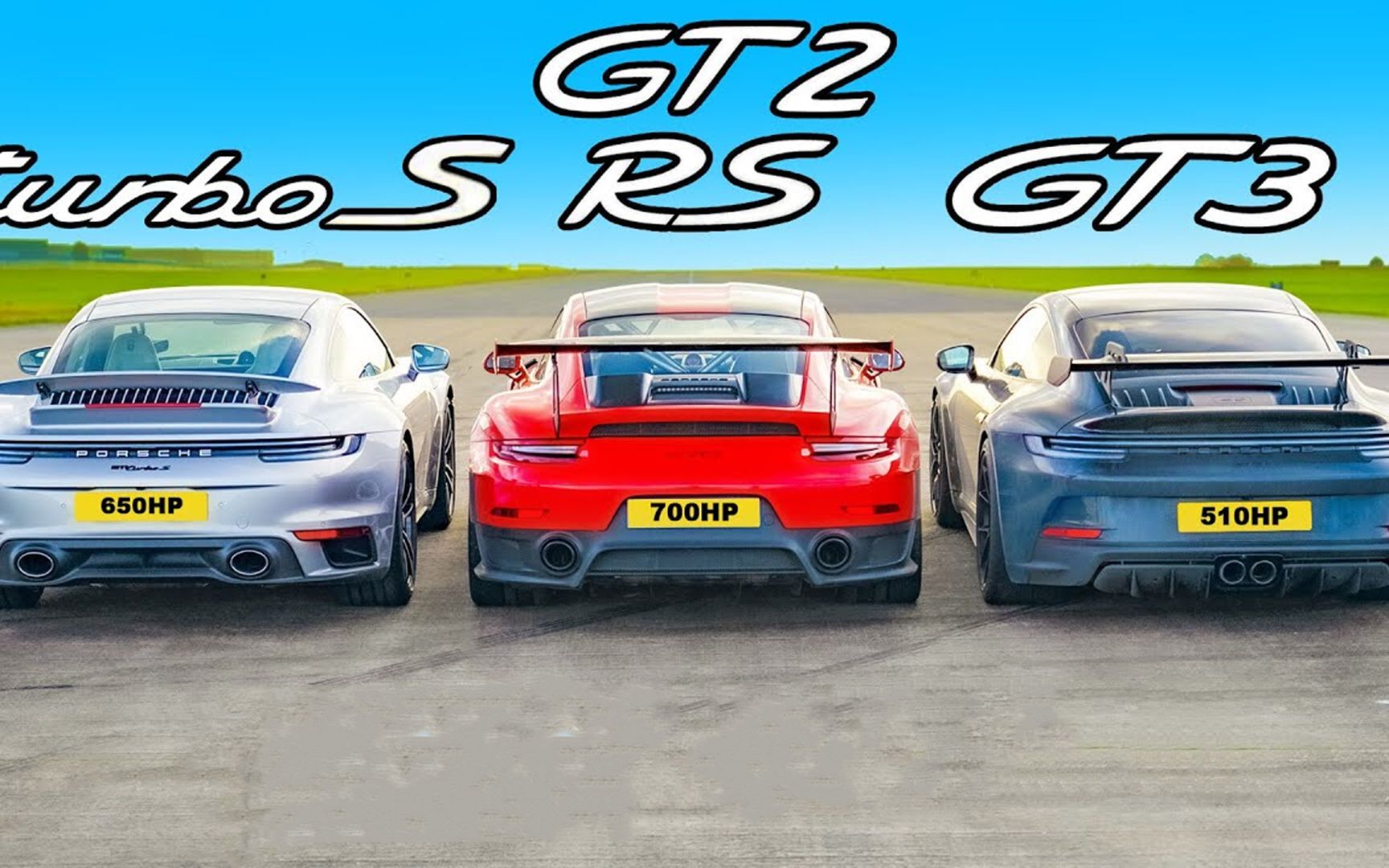 同样是保时捷911,turbos,gt2rs和gt3的差别有多大?