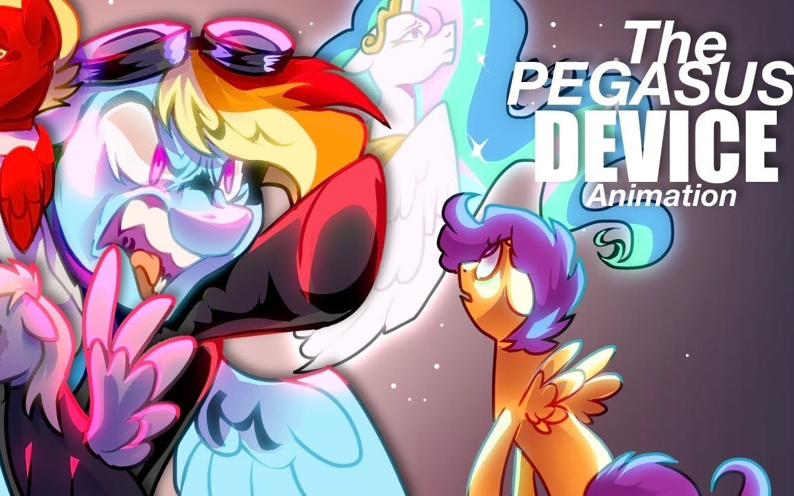 【双语字幕】[云宝X璐璐] 彩虹工厂同人音乐“天马装置 The Pegasus Device” [Animation  song]哔哩哔哩bilibili