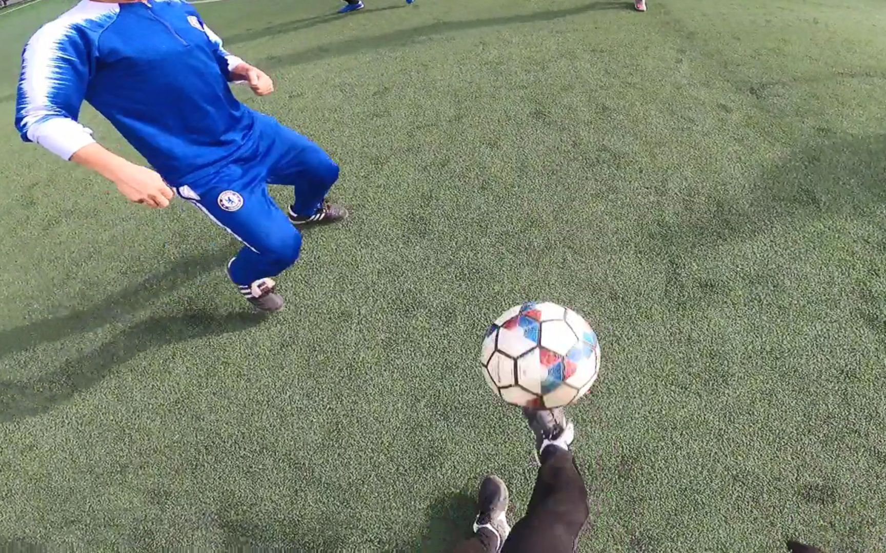 七人制足球的第一视角