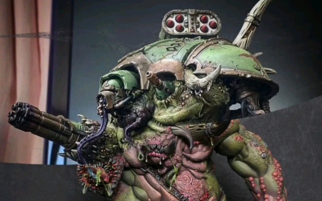 【战锤40k】纳垢阵营战棋美图