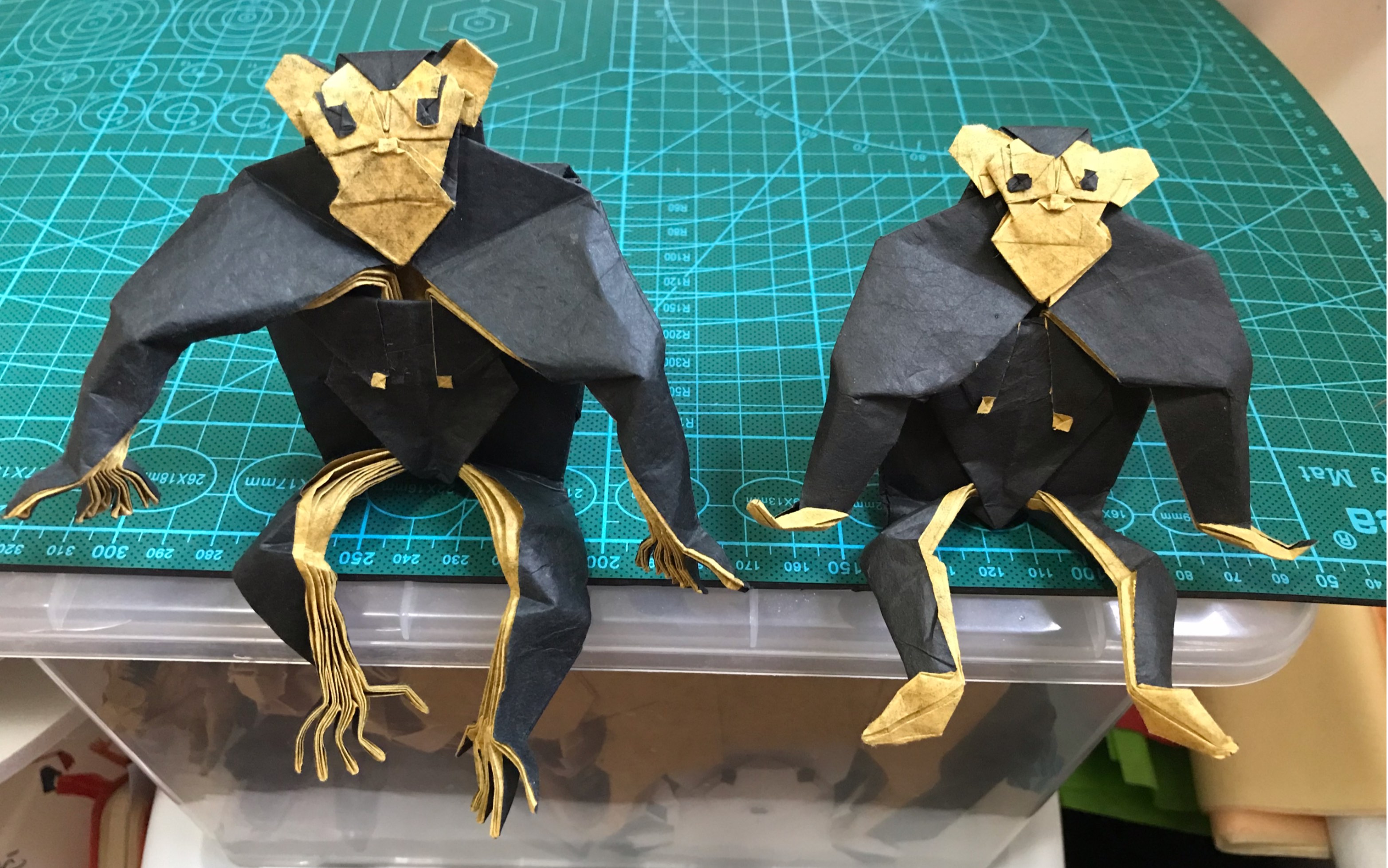 【折纸展示】黑猩猩(昆汀)
