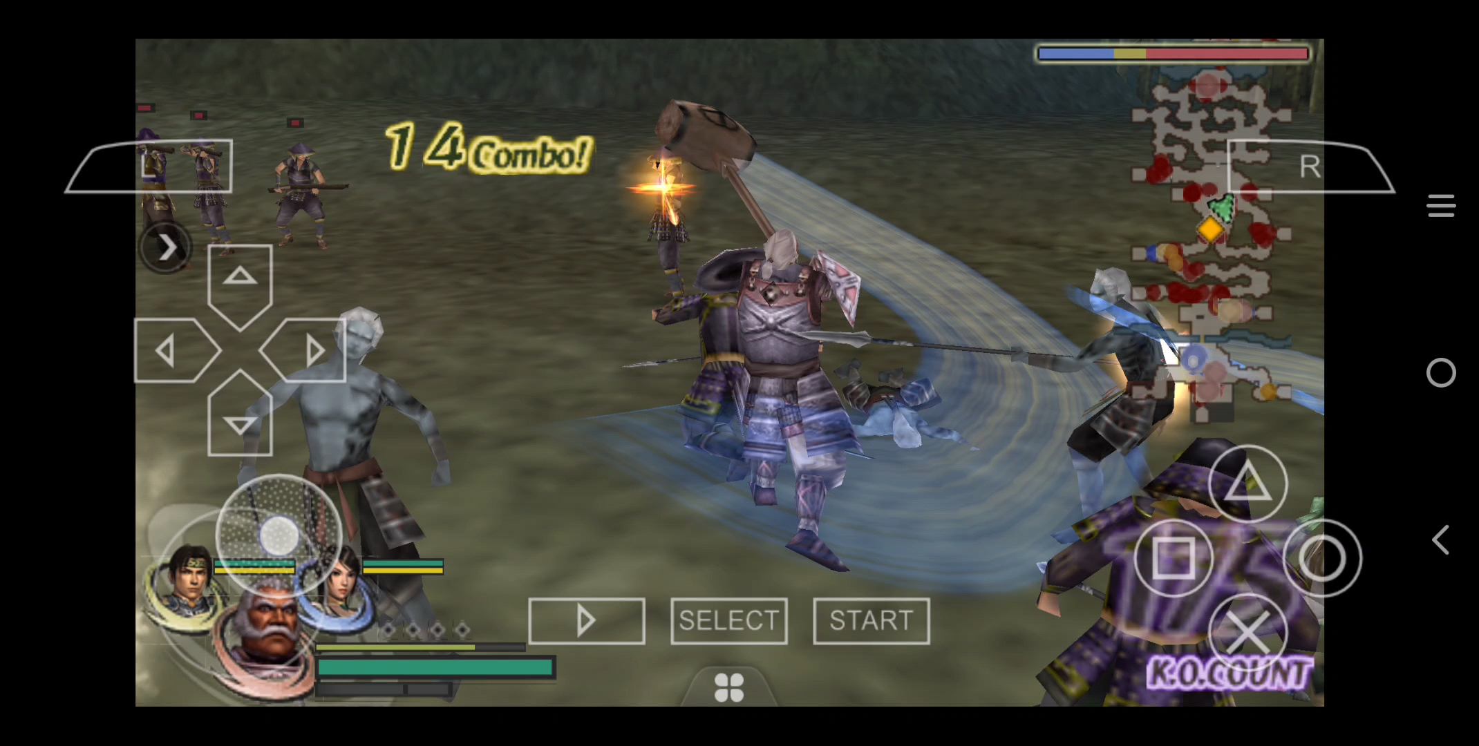 无双大蛇长谷堂之战