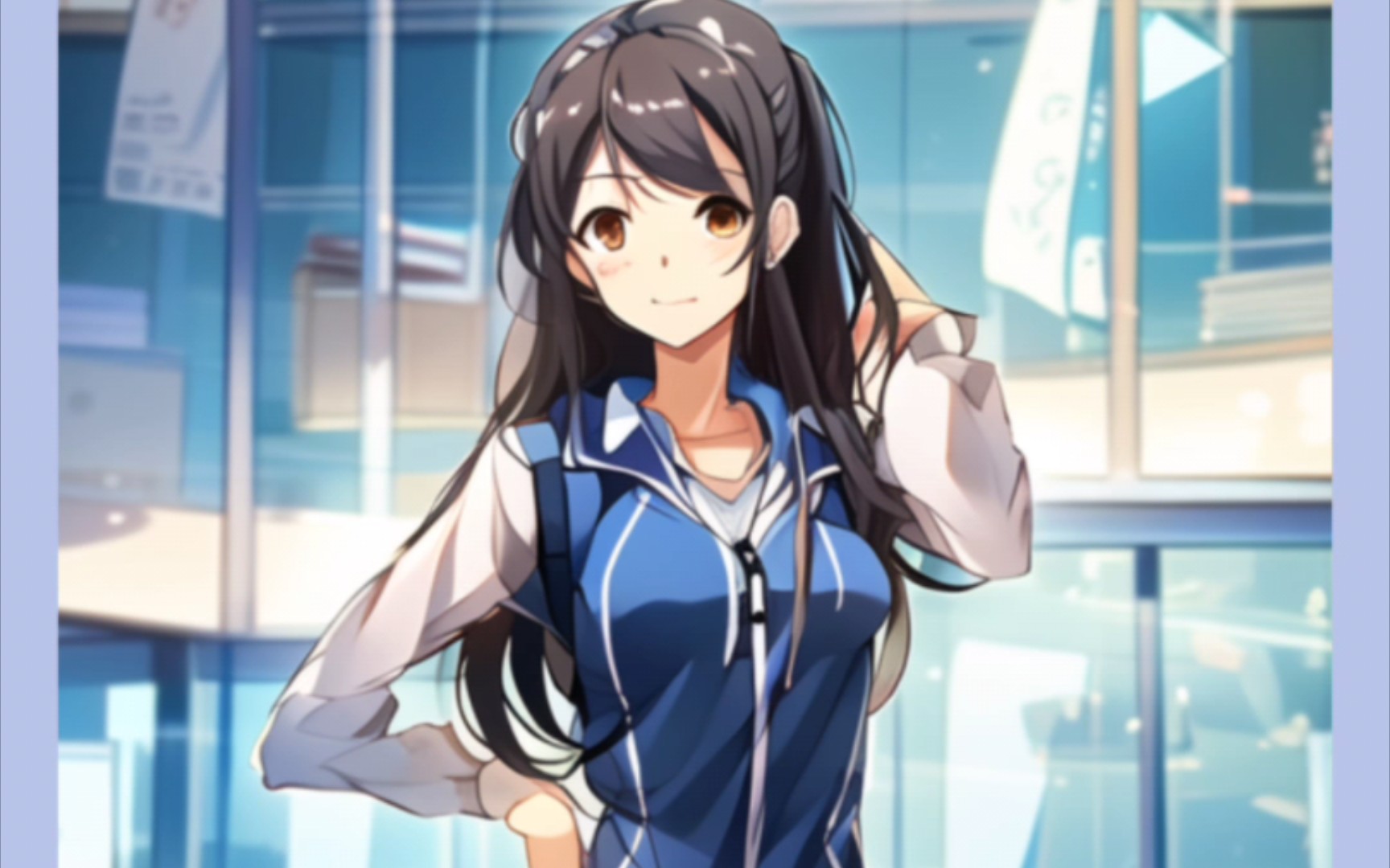 辣妹身材超好,动漫里找