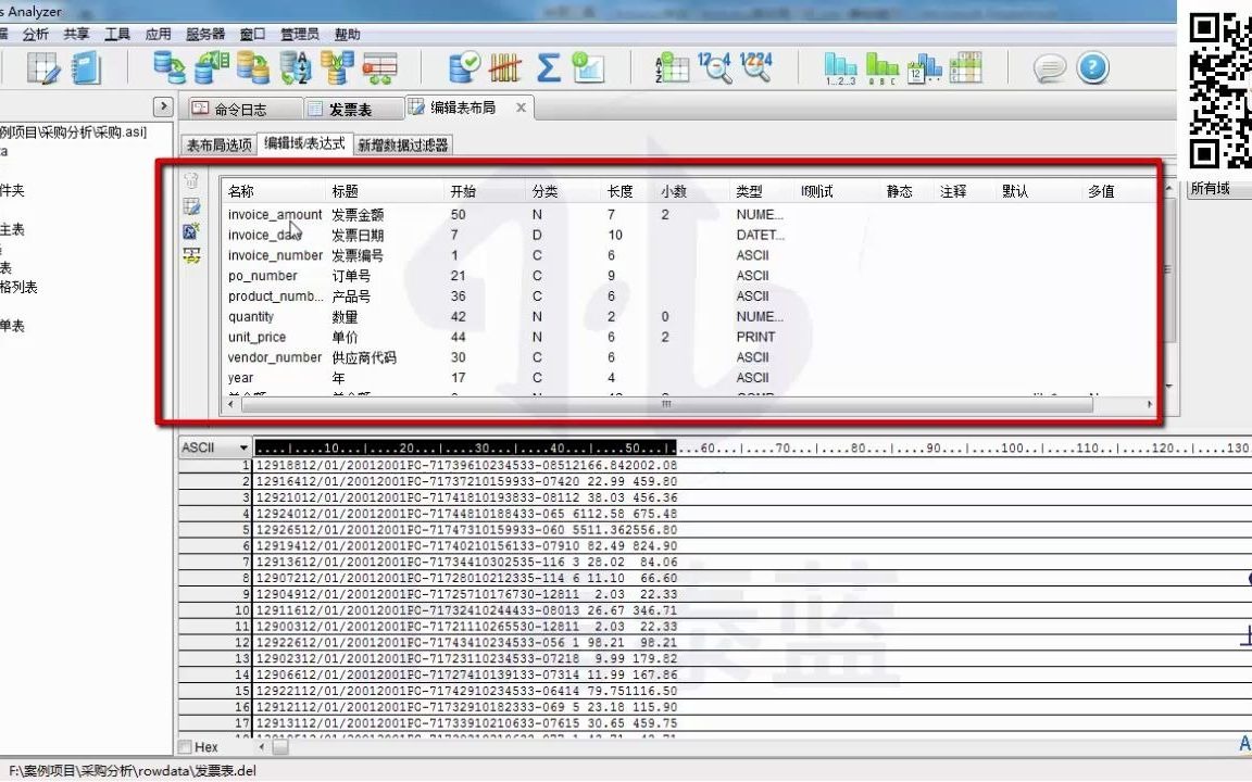 Arbutus009表布局介绍审计数据分析数据定义数据模板数据框架哔哩哔哩bilibili