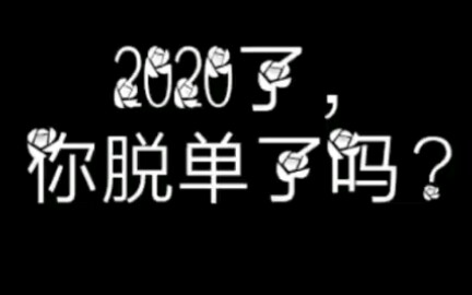 2020了你脱单了吗